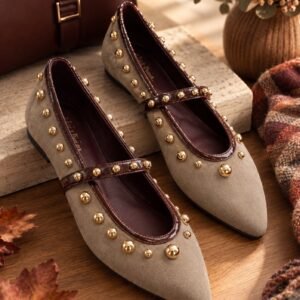 Bailarina Tachas oro
